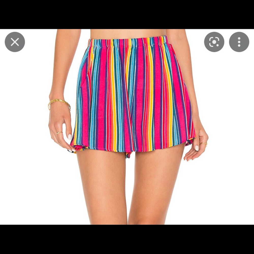 Show Me Your Mumu Cabana Short in Stripe Up Your Life
